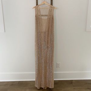 Vera Wang Sequin Gown